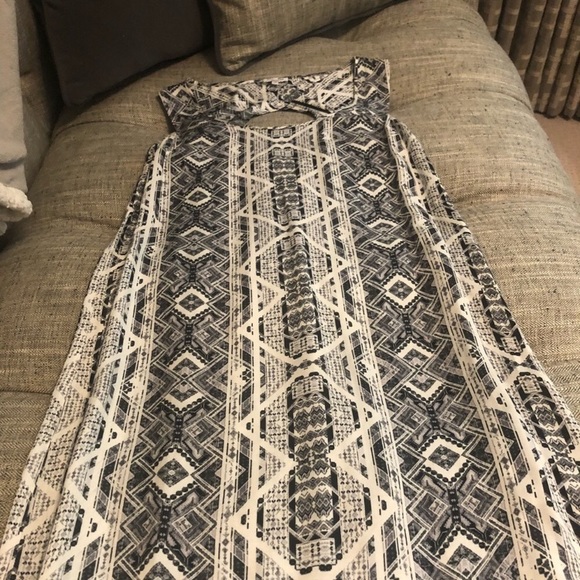 Splendid Taos Print Bohemian Maxi Dress Small - Picture 6 of 6